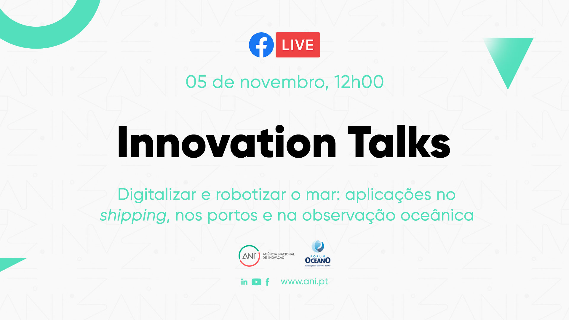 Innovation Talks: Digitalização e robotização do mar debatidas em mais uma sessão